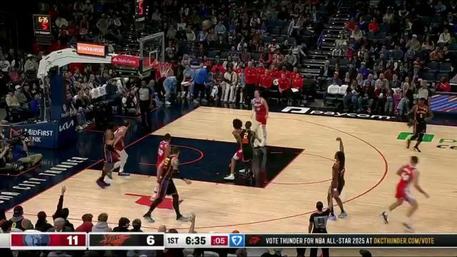 【2024年12月30日】NBA常規(guī)賽:灰熊vs雷霆第1節(jié)英文原聲錄像回放
