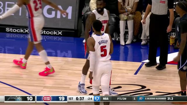 【2025年01月02日】NBA常規(guī)賽：魔術(shù)vs活塞第1節(jié)英文原聲錄像回放