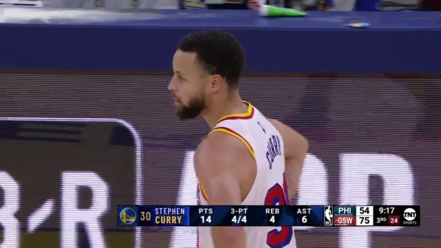 【2025年01月03日】NBA常规赛：76人vs勇士第3节英文原声录像回放