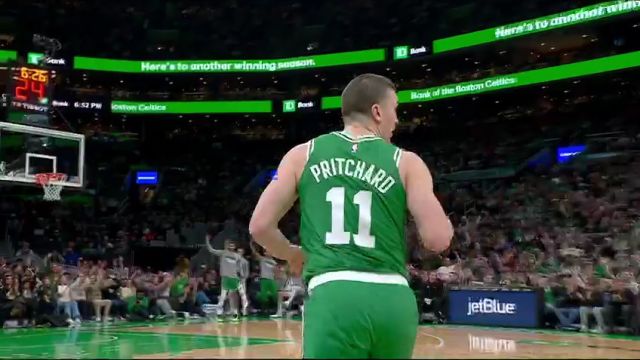 【2025年01月13日】NBA常規(guī)賽：鵜鶘vs凱爾特人第2節(jié)英文原聲錄像回放