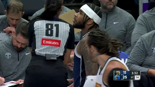 【2025年01月13日】NBA常规赛：掘金vs独行侠第1节中文解说录像回放