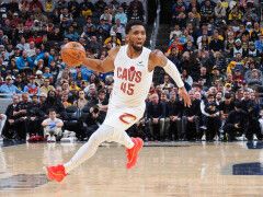  NBA常规赛：骑士终结步行者7连胜 米切尔35分单节轰19分 