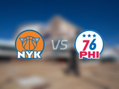 NBA常规赛尼克斯vs76人全场高清中文录像回放(2025年01月16日)