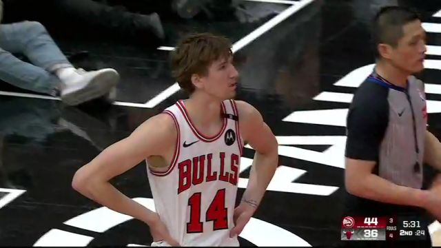 【2025年01月16日】NBA常规赛：老鹰vs公牛第2节英文原声录像回放