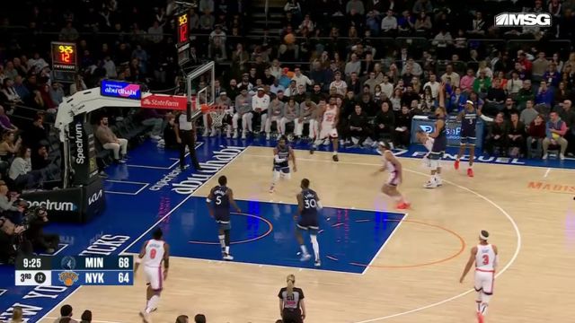 【2025年01月18日】NBA常規(guī)賽:森林狼vs尼克斯第3節(jié)英文原聲錄像回放