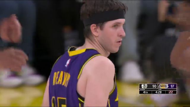 【2025年01月18日】NBA常规赛:篮网vs湖人第4节英文原声录像回放
