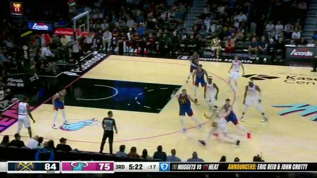 【2025年01月18日】NBA常規(guī)賽：掘金vs熱火第3節(jié)英文原聲錄像回放
