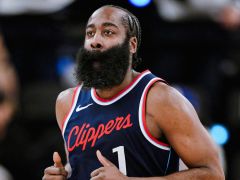 NBA常规赛：快船单节输20分爆冷负公牛 哈登17中5拉文35分