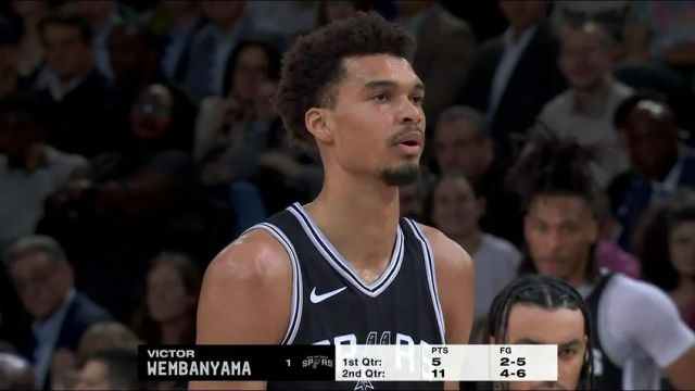 【2025年01月26日】NBA常規(guī)賽:步行者vs馬刺第2節(jié)英文原聲錄像回放