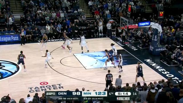 【2025年01月26日】NBA常規(guī)賽:掘金vs森林狼第4節(jié)中文解說錄像回放