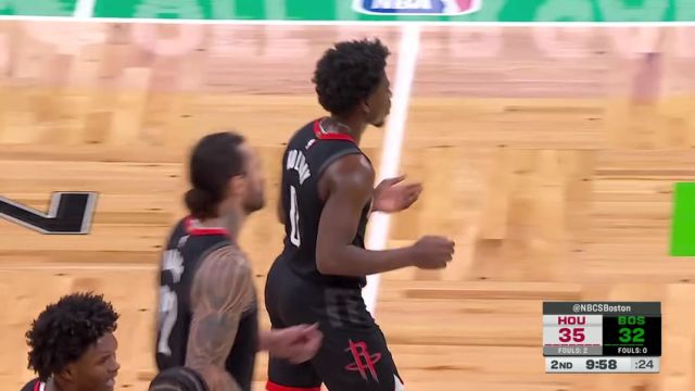 【2025年01月28日】NBA常規(guī)賽:火箭vs凱爾特人第2節(jié)英文原聲錄像回放