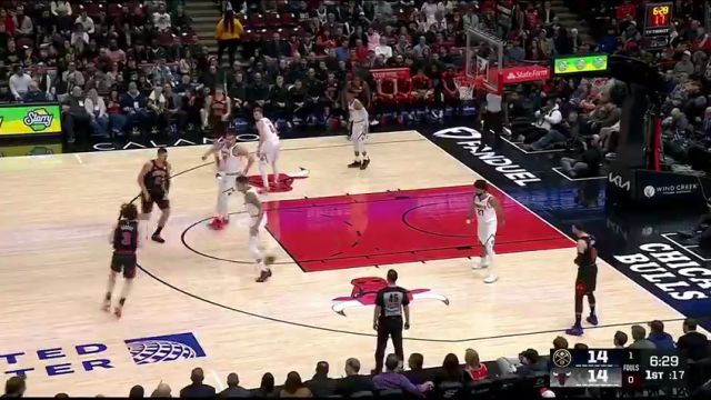 【2025年01月28日】NBA常規(guī)賽:掘金vs公牛第1節(jié)英文原聲錄像回放