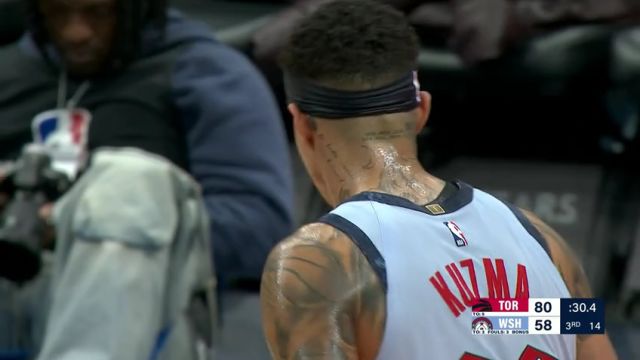 【2025年01月30日】NBA常規(guī)賽：猛龍vs奇才第3節(jié)英文原聲錄像回放