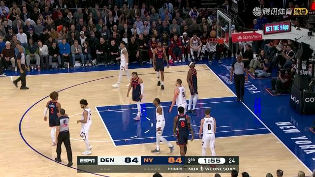 【2025年01月30日】2024/25赛季NBA常规赛：掘金 VS 尼克斯 全场录像回放