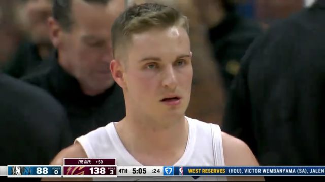 【2025年02月03日】NBA常規(guī)賽:獨(dú)行俠vs騎士第4節(jié)英文原聲錄像回放