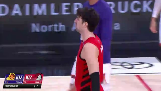 【2025年02月04日】NBA常規(guī)賽：太陽vs開拓者第4節(jié)中文解說錄像回放