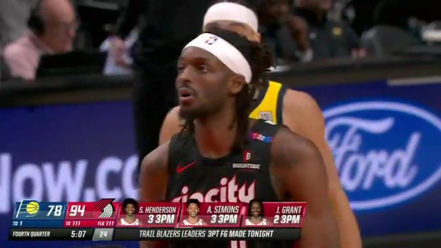 【2025年02月05日】NBA常规赛：步行者vs开拓者第4节中文解说录像回放