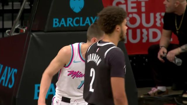 【2025年02月08日】NBA常规赛：热火vs篮网第1节中文解说录像回放