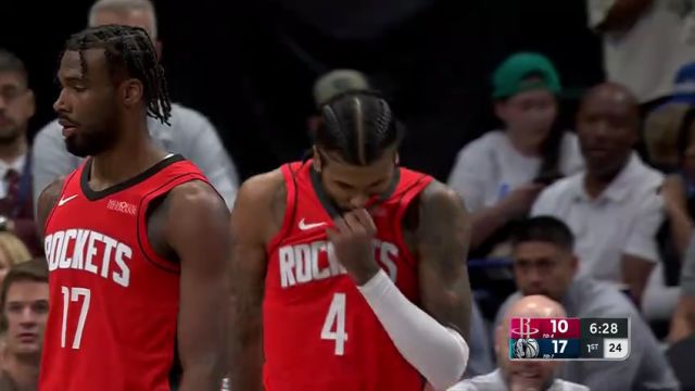 【2025年02月09日】NBA常规赛：火箭vs独行侠第1节英文原声录像回放