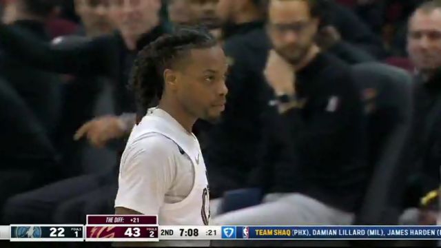 【2025年02月11日】NBA常規(guī)賽：森林狼vs騎士第2節(jié)英文原聲錄像回放