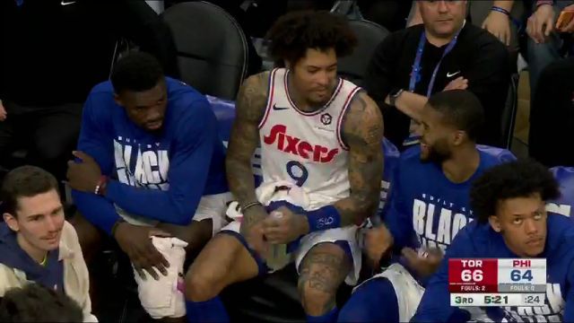 【2025年02月12日】NBA常規(guī)賽：猛龍vs76人第3節(jié)英文原聲錄像回放