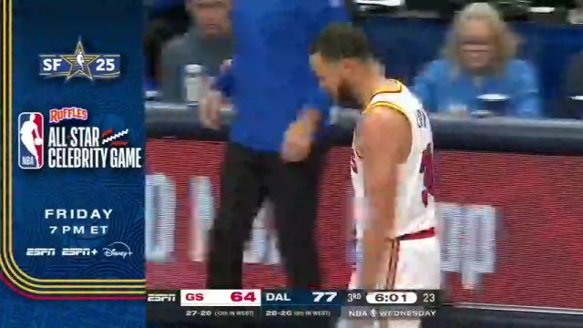 【2025年02月13日】NBA常規(guī)賽：勇士vs獨行俠英文原聲全場錄像回放