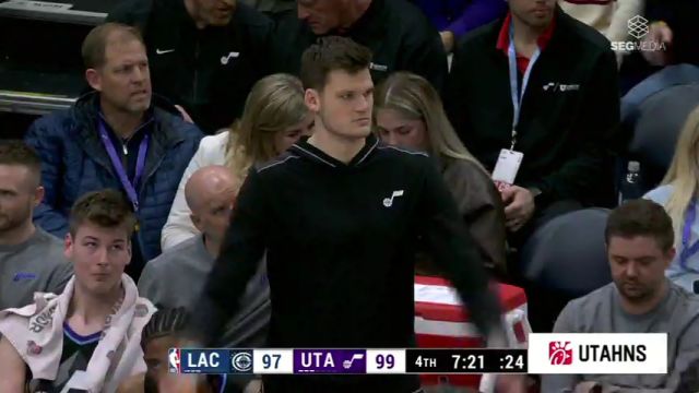 【2025年02月14日】NBA常规赛:快船vs爵士第4节中文解说录像回放