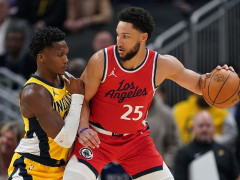 NBA回放全场录像高清：常规赛快船vs步行者（2月24日）哈登31+7+11