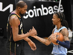 NBA高清直播在线直播：常规赛太阳vs灰熊（2月26日）杜兰特PK莫兰特