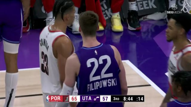 【2025年02月25日】NBA常規(guī)賽:開拓者vs爵士第3節(jié)中文解說錄像回放