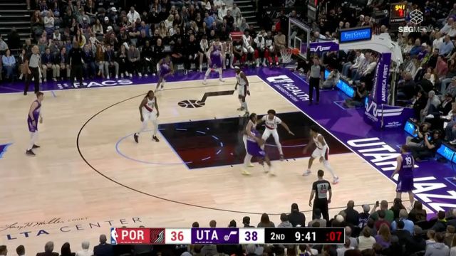 【2025年02月25日】NBA常規(guī)賽:開拓者vs爵士第2節(jié)英文原聲錄像回放