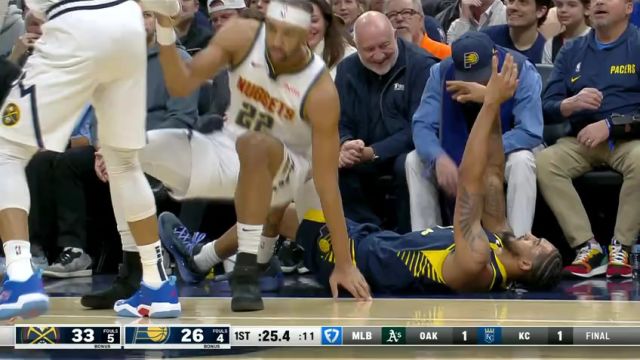 【2025年02月25日】NBA常規(guī)賽：掘金vs步行者第1節(jié)英文原聲錄像回放