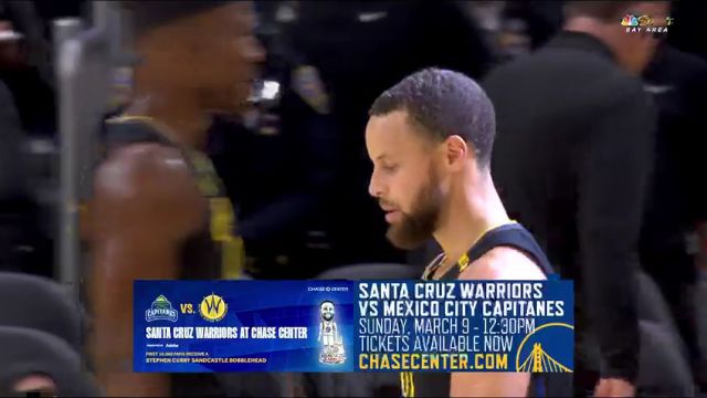 【2025年02月26日】NBA常規(guī)賽：黃蜂vs勇士第3節(jié)英文原聲錄像回放