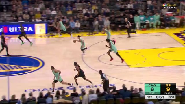 【2025年02月26日】NBA常規(guī)賽：黃蜂vs勇士第1節(jié)中文解說錄像回放