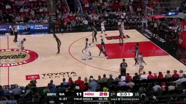【2025年02月27日】NBA常規(guī)賽:馬刺vs火箭第1節(jié)中文解說錄像回放