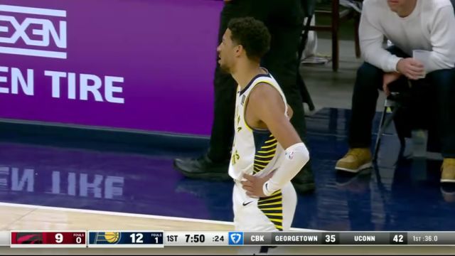 【2025年02月27日】NBA常規(guī)賽：猛龍vs步行者第1節(jié)英文原聲錄像回放