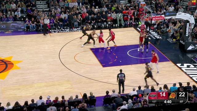 【2025年03月01日 鹈鹕vs太阳集锦】当然由我来控制场面!杜兰特顶着阿尔瓦拉多掌控节奏造成杀伤