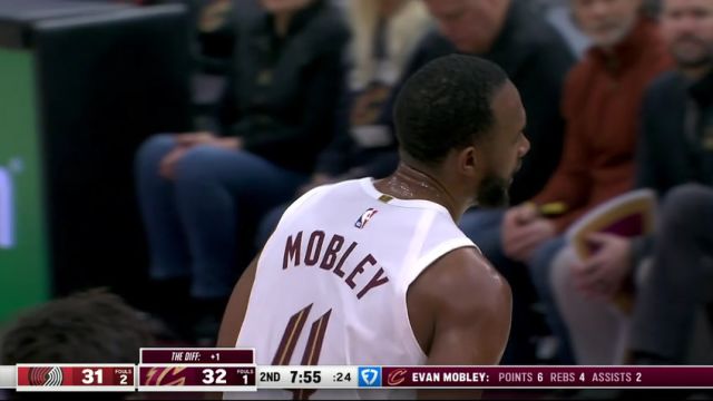 【2025年03月03日】NBA常規(guī)賽:開拓者vs騎士第2節(jié)中文解說錄像回放