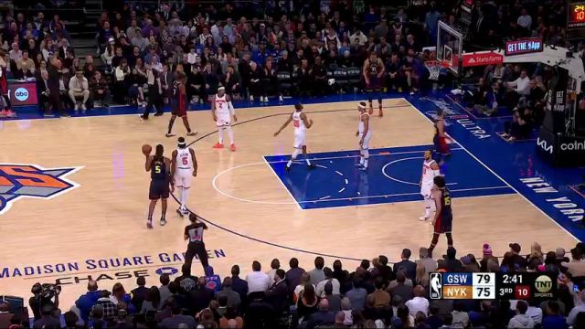 【2025年03月05日】NBA常規(guī)賽：勇士vs尼克斯第3節(jié)英文原聲錄像回放