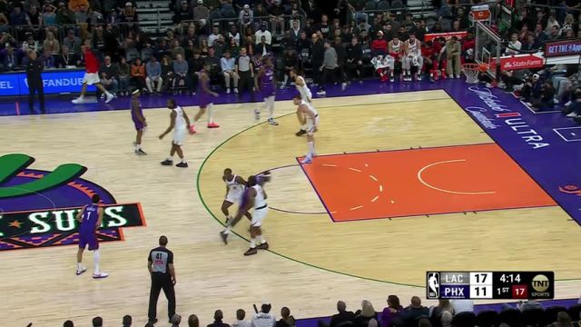 【2025年03月05日】NBA常规赛：快船vs太阳第1节英文原声录像回放