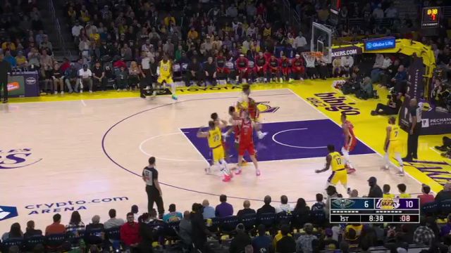 【2025年03月05日】NBA常規(guī)賽：鵜鶘vs湖人英文原聲全場錄像回放