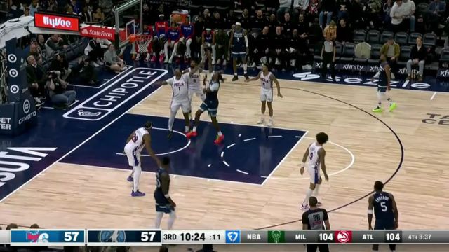 【2025年03月05日】NBA常規(guī)賽：76人vs森林狼英文原聲全場錄像回放