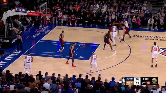 【2025年03月05日】NBA常規(guī)賽：勇士vs尼克斯第3節(jié)中文解說錄像回放