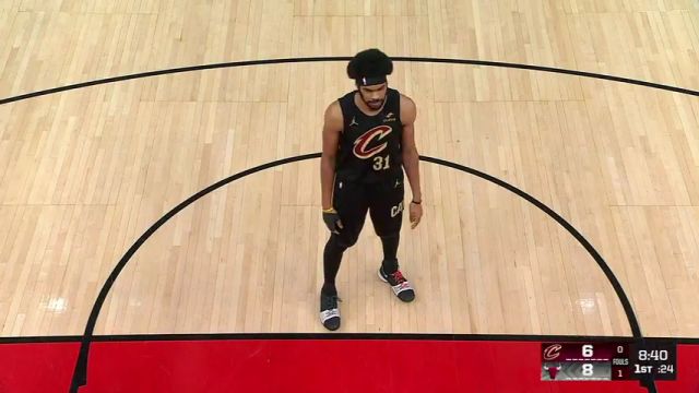 【2025年03月05日】NBA常規(guī)賽：騎士vs公牛第1節(jié)中文解說錄像回放