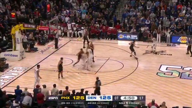 【2025年03月08日】NBA常规赛:太阳vs掘金加时赛英文原声录像回放