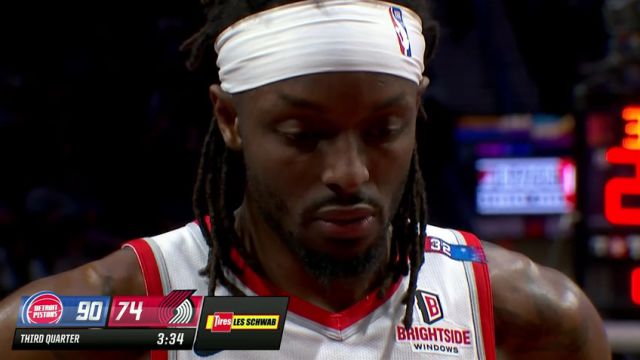 【2025年03月10日】NBA常規(guī)賽:活塞vs開拓者第3節(jié)英文原聲錄像回放