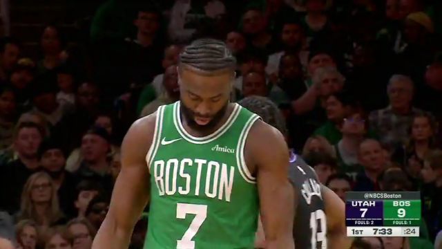 【2025年03月11日】NBA常規(guī)賽:爵士vs凱爾特人第1節(jié)英文原聲錄像回放