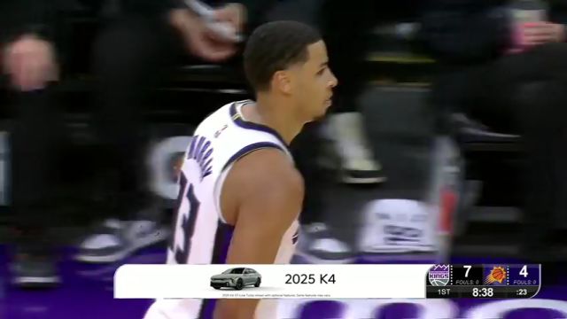 【2025年03月15日】NBA常规赛：国王vs太阳第1节英文原声录像回放