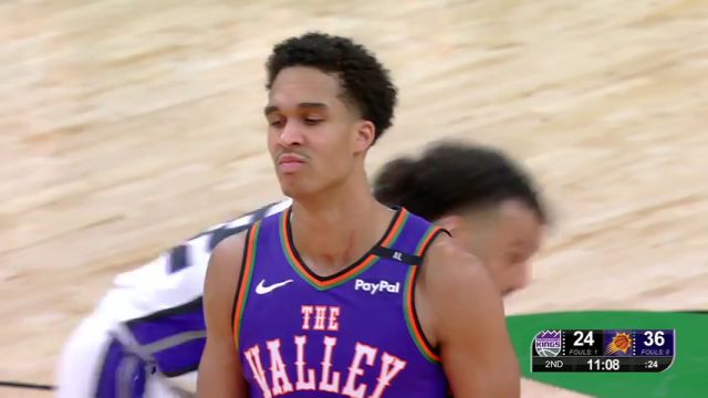 【2025年03月15日】NBA常规赛:国王vs太阳第2节英文原声录像回放