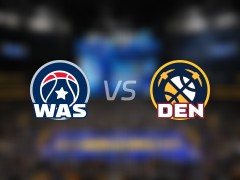 NBA常规赛奇才vs掘金全场高清中文录像回放(2025年03月16日)